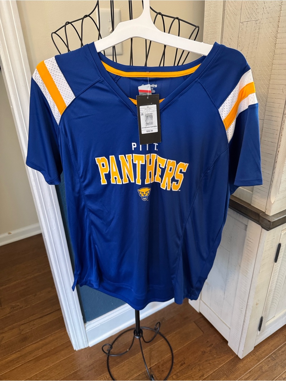 New PITT Panthers Captivating women’s Athletic Jersey material Extra Large XL